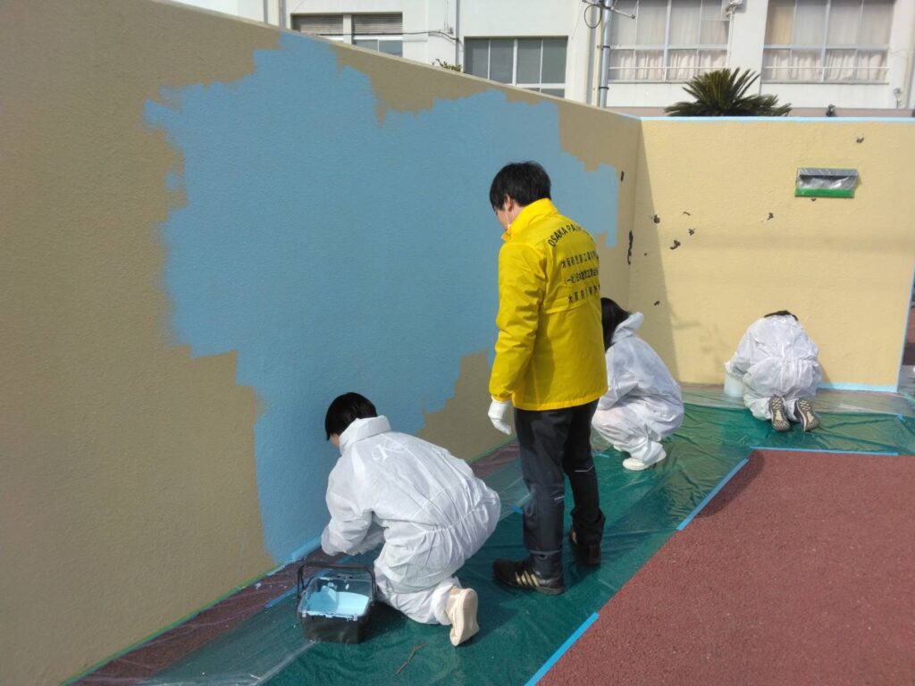 指導員　指導中